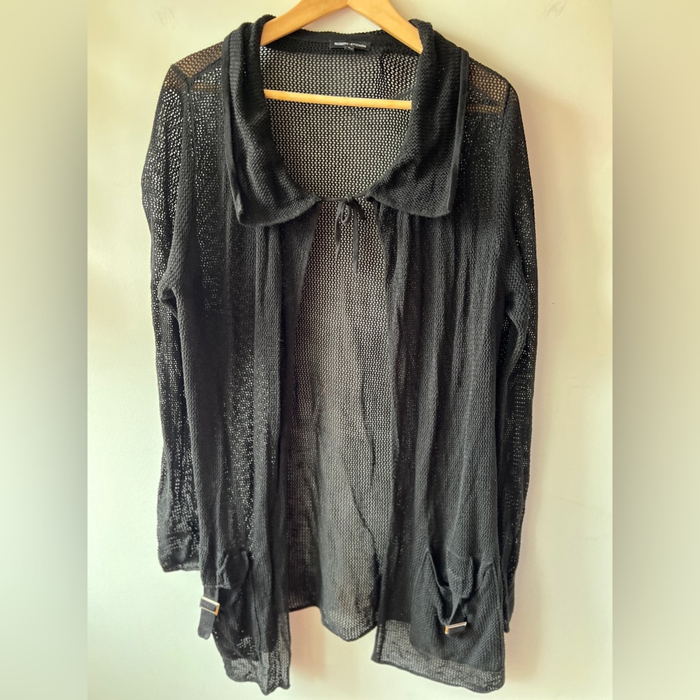 Robert Kitchen Black Sweater L